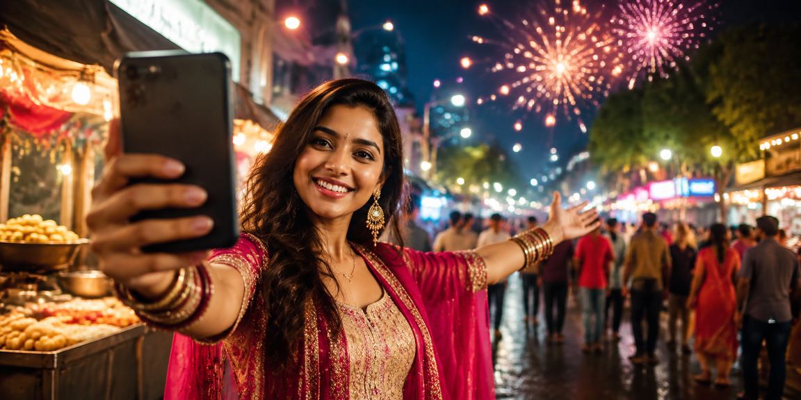 Mobile casino gameplay in Mumbai Bandra night